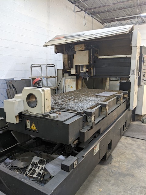 Mazak Space Gear-48 Mark II 5-Axis Laser, Machine ID: 8872
